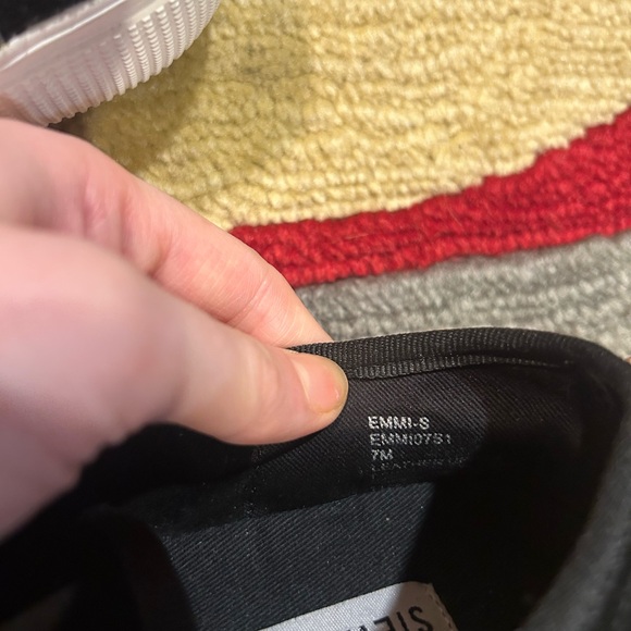 Steve Madden Emmi Black White Platform High Sneakers Shoes Women’s Size 7 - Picture 7 of 7